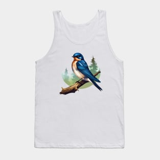 Swallow Bird Tank Top